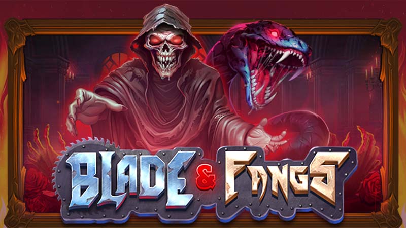 Vampire-Themed Blade & Fangs Slot
